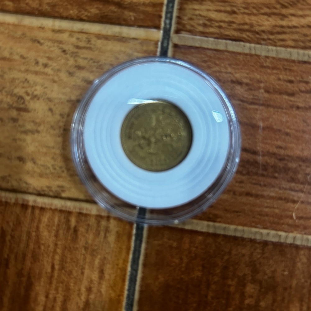 Gold Coin in Protective Case